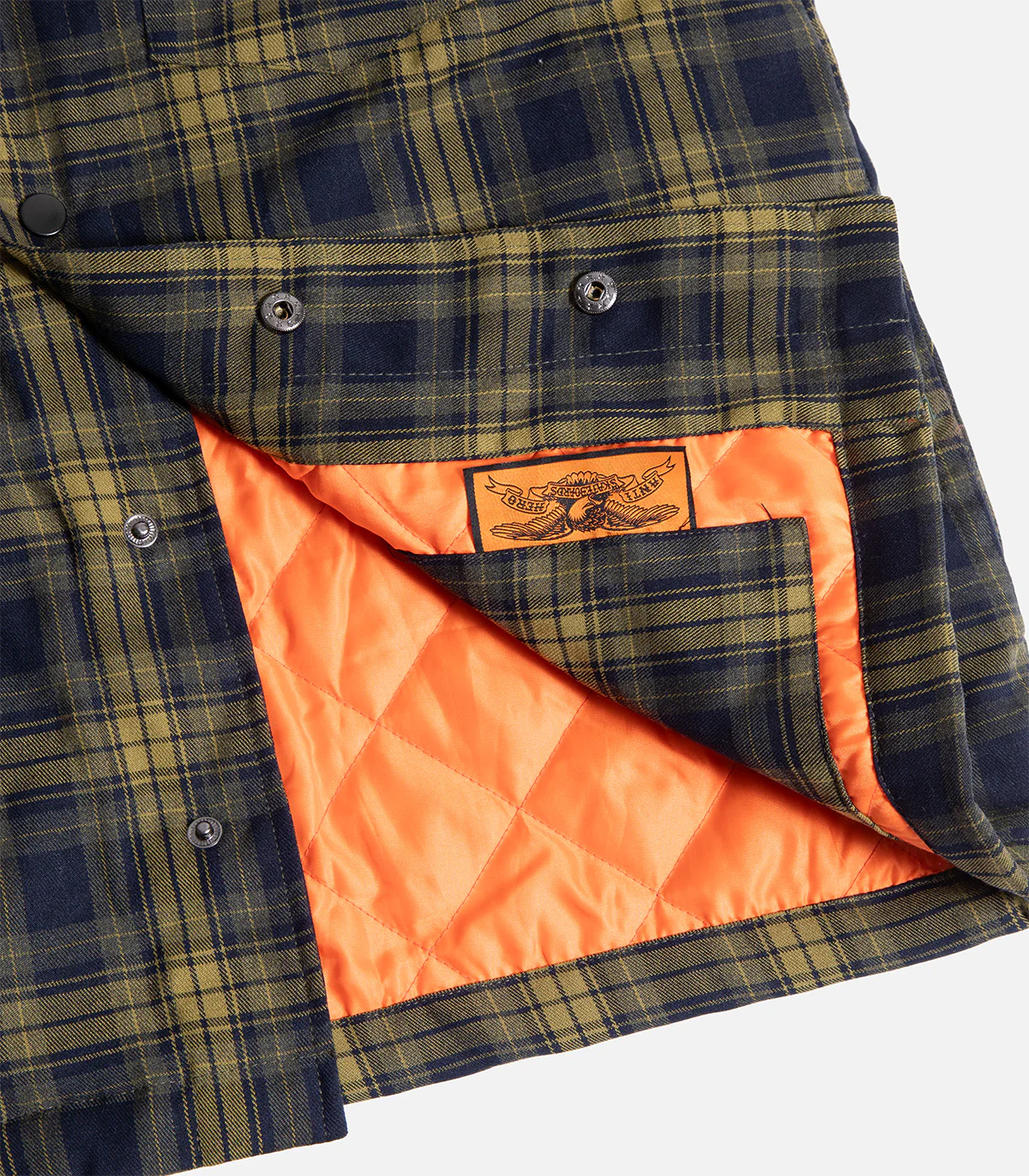 Antihero Hecho Por Skate Flannel Jacket - Image 3