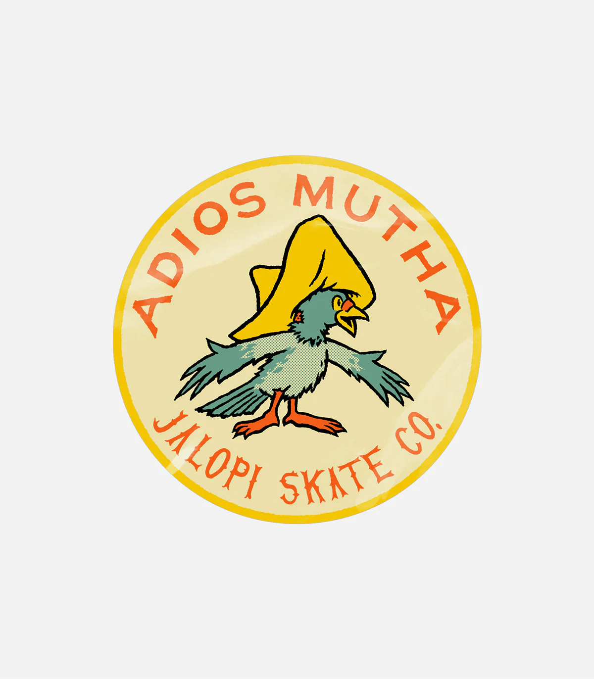 Antihero Jalopi Adios Sticker