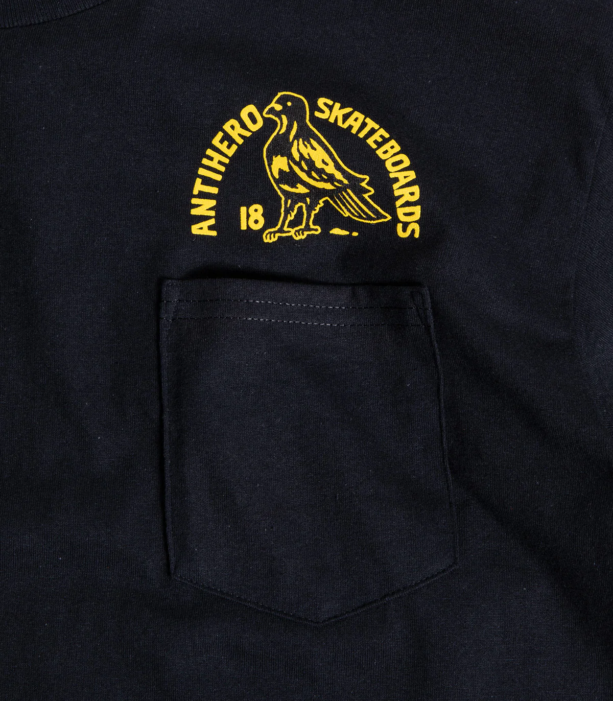 Antihero Rock Dove Long Sleeve Pocket T-Shirt - Image 2