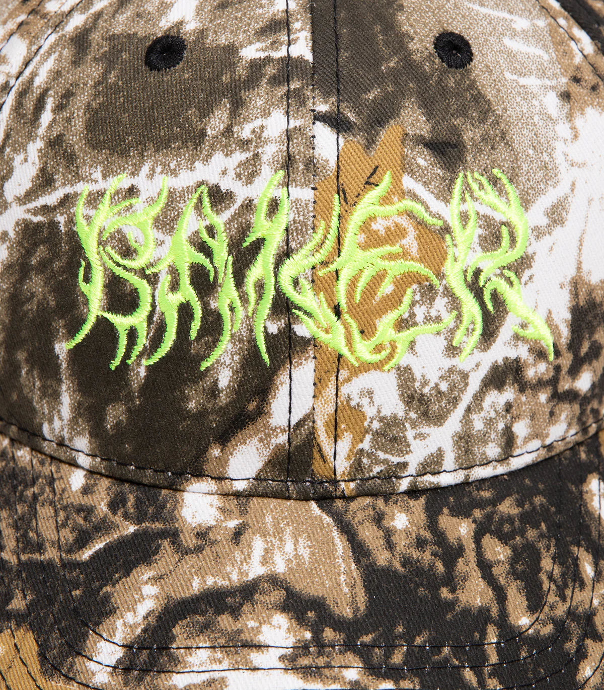 Baker Dark Wood Snapback Hat - Image 2