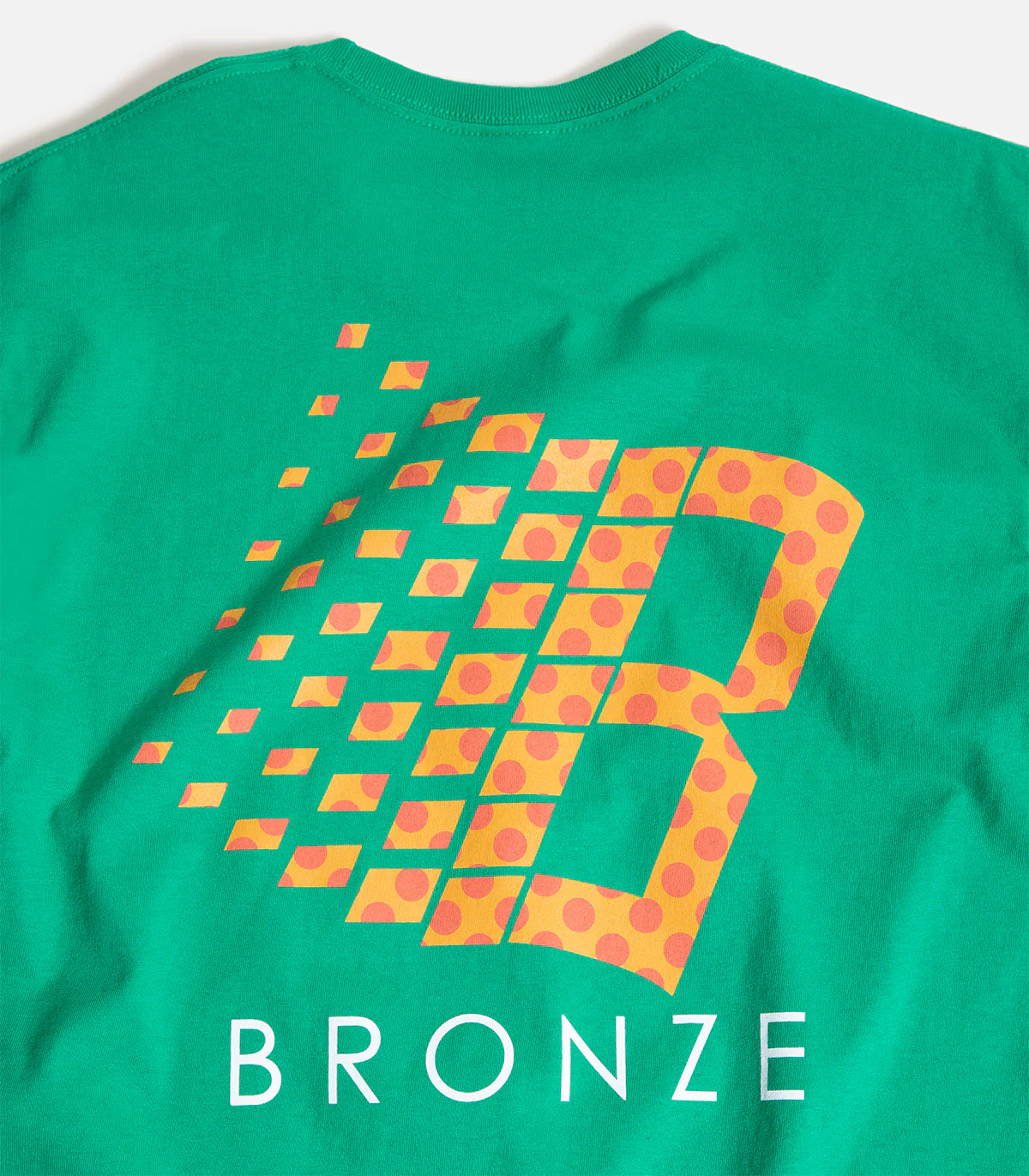 Bronze 56K Polka Dot Logo T-Shirt - Image 3