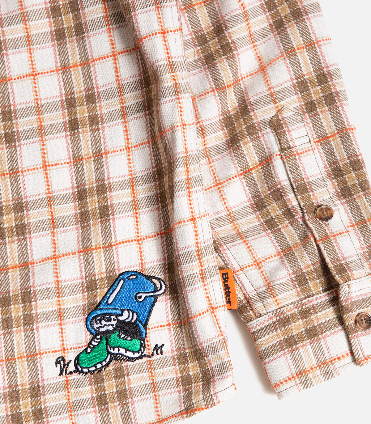 Butter Goods Bucket Plaid T-Shirt - Image 2
