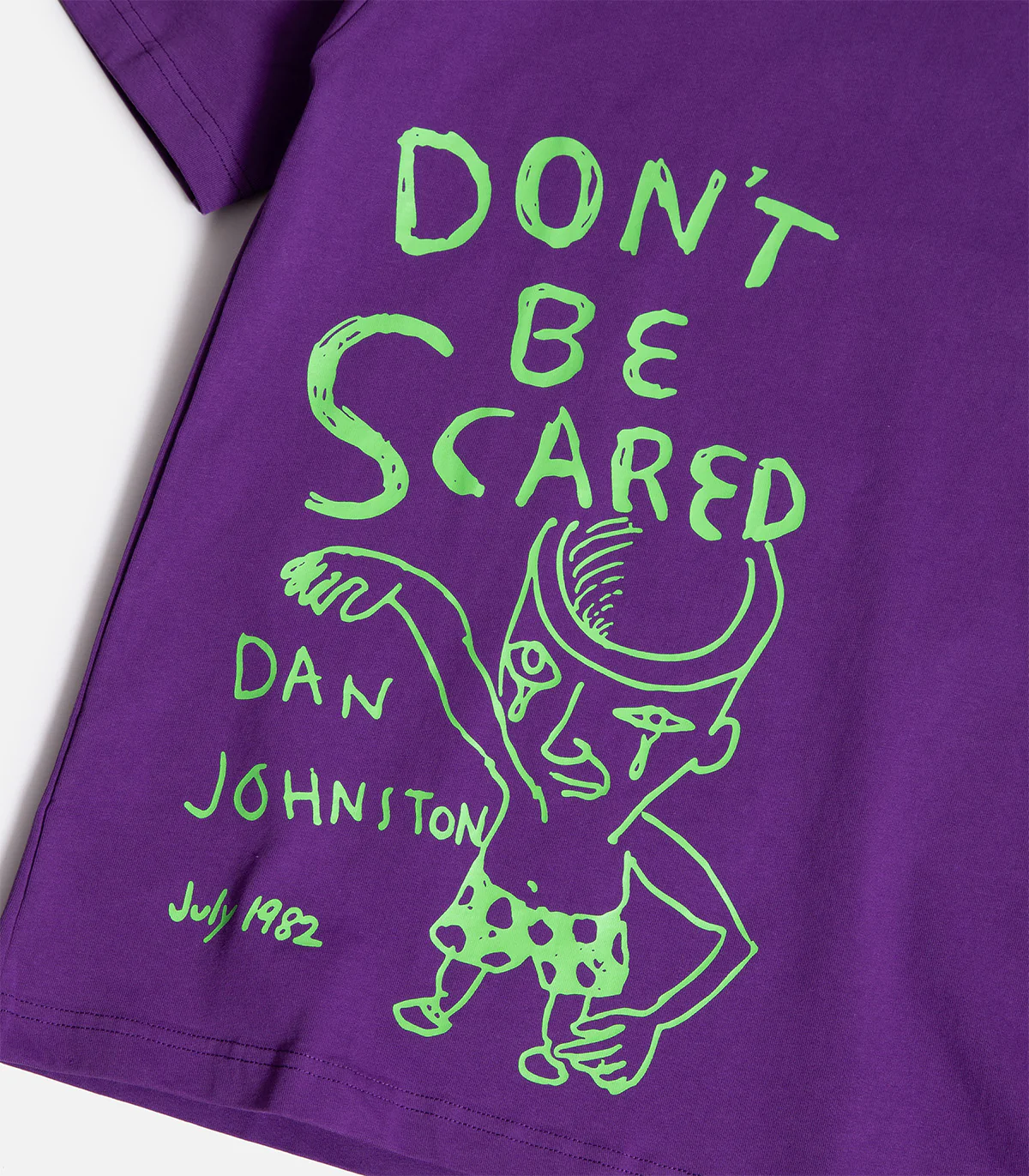 Butter Goods X Daniel Johnston Don't Be Scared T-Shirt - Image 2
