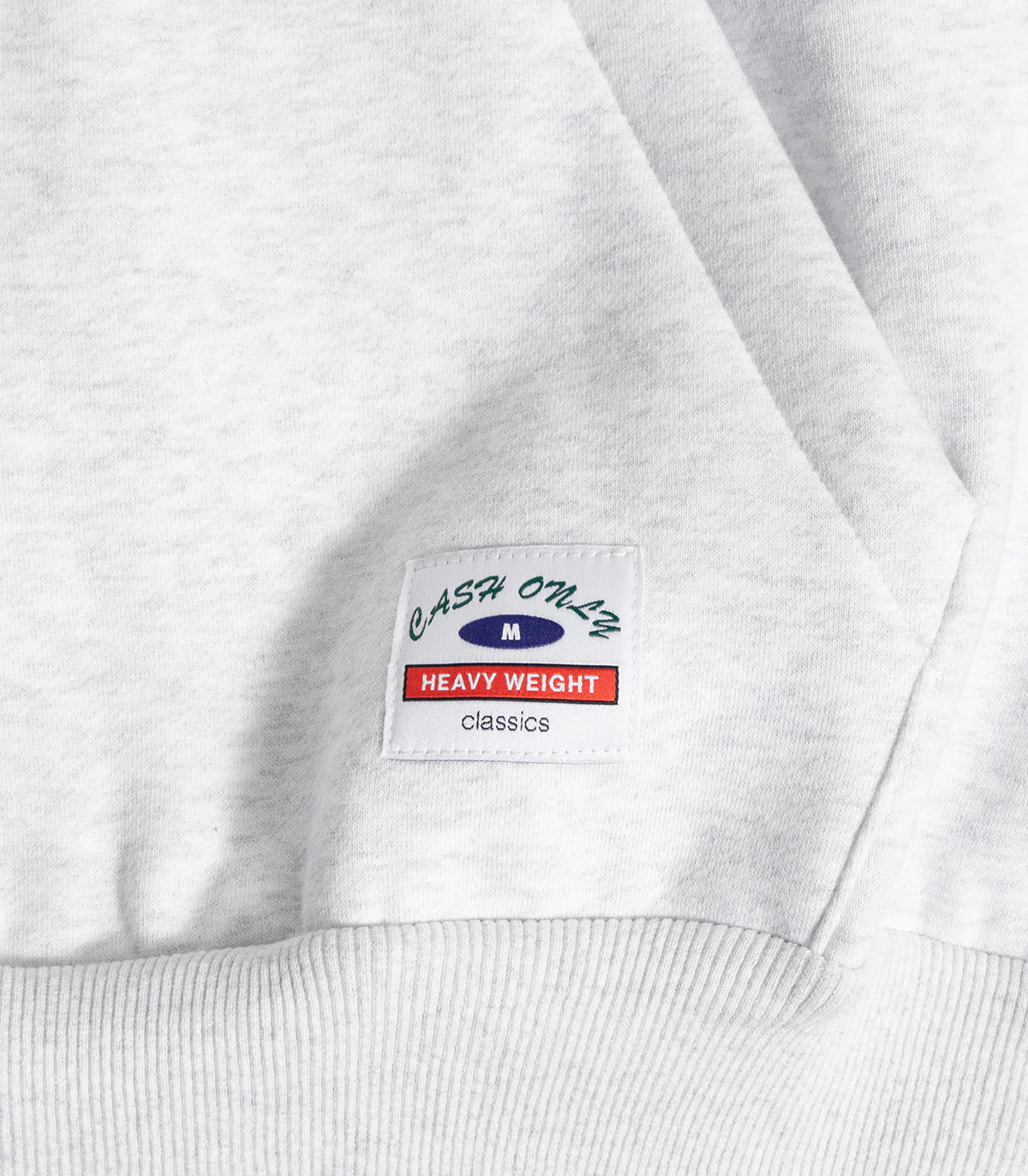 Cash Only Heavy Weight Basic Hooded Sweatshirt - Image 2