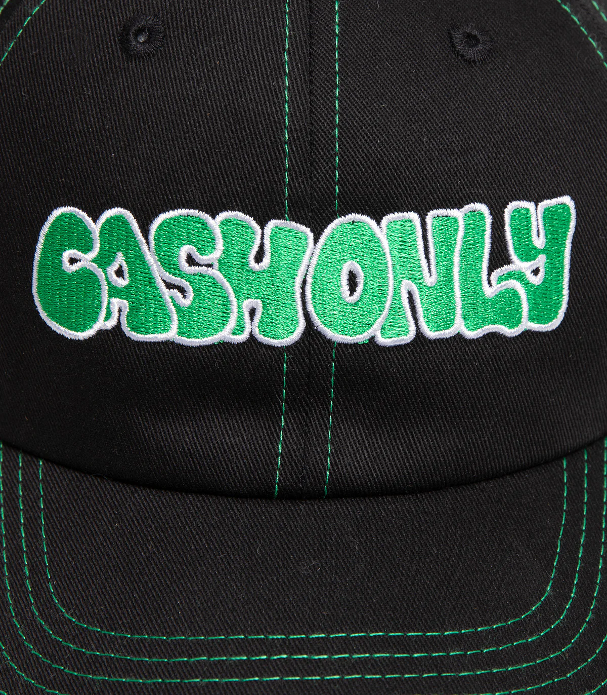 Cash Only Sketchbook 6 Panel Hat - Image 2