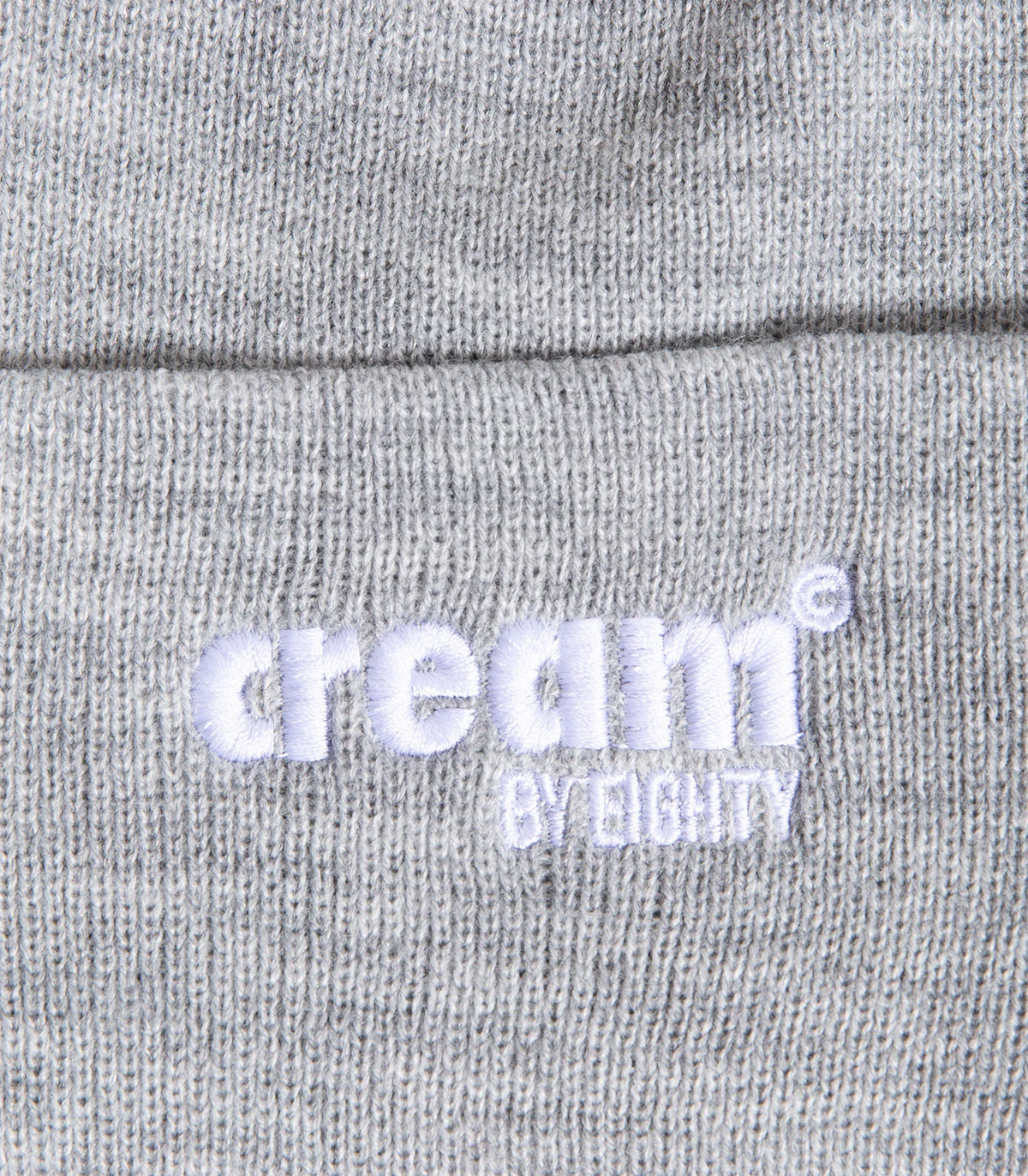 Cream By Eighty Logo Beanie - Image 2