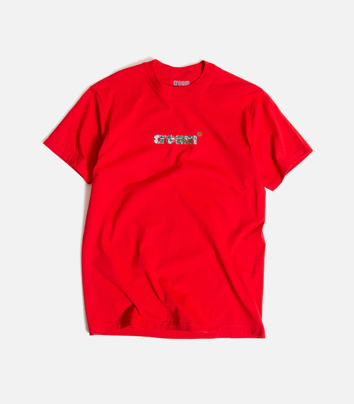 Cream By Eighty OG Logo Map T-Shirt