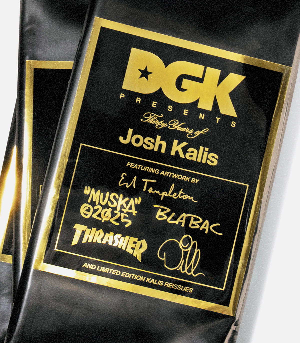 DGK Thirty Years Of Kalis Deck (Blind Bag) - Image 2