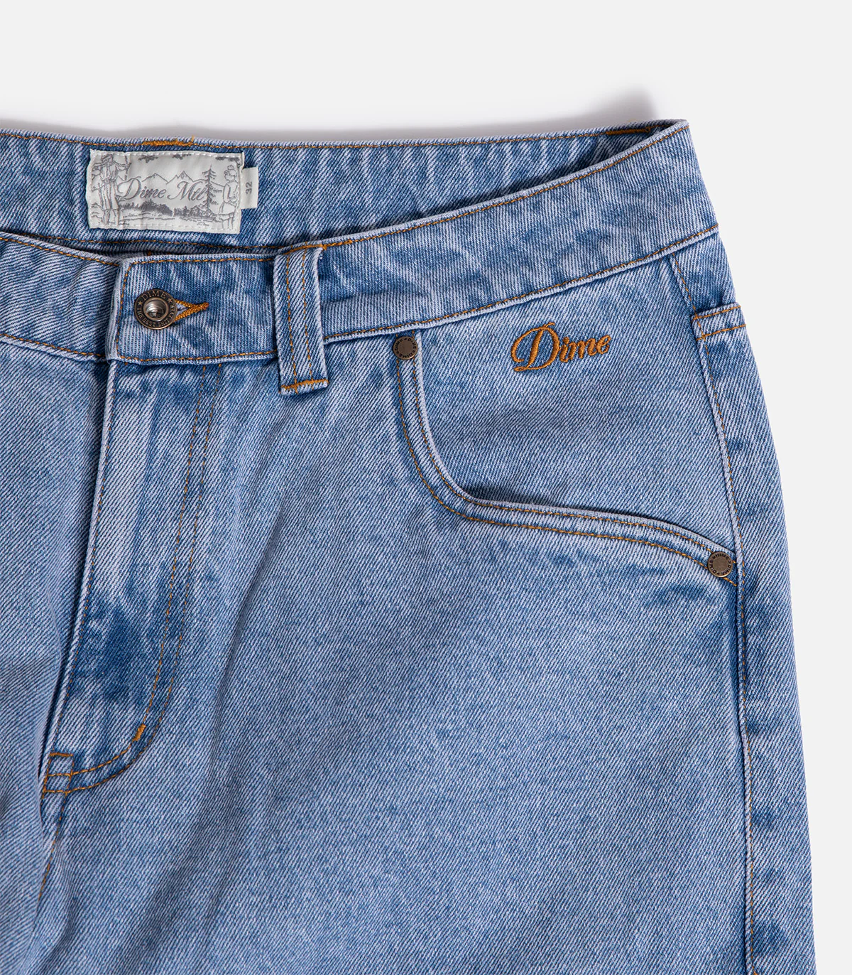 Dime Baggy Denim Pants - Image 2