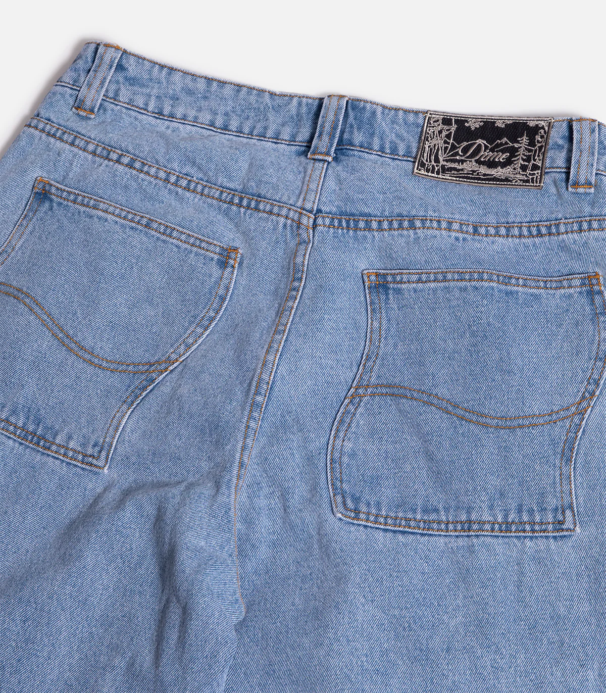 Dime Baggy Denim Pants - Image 3