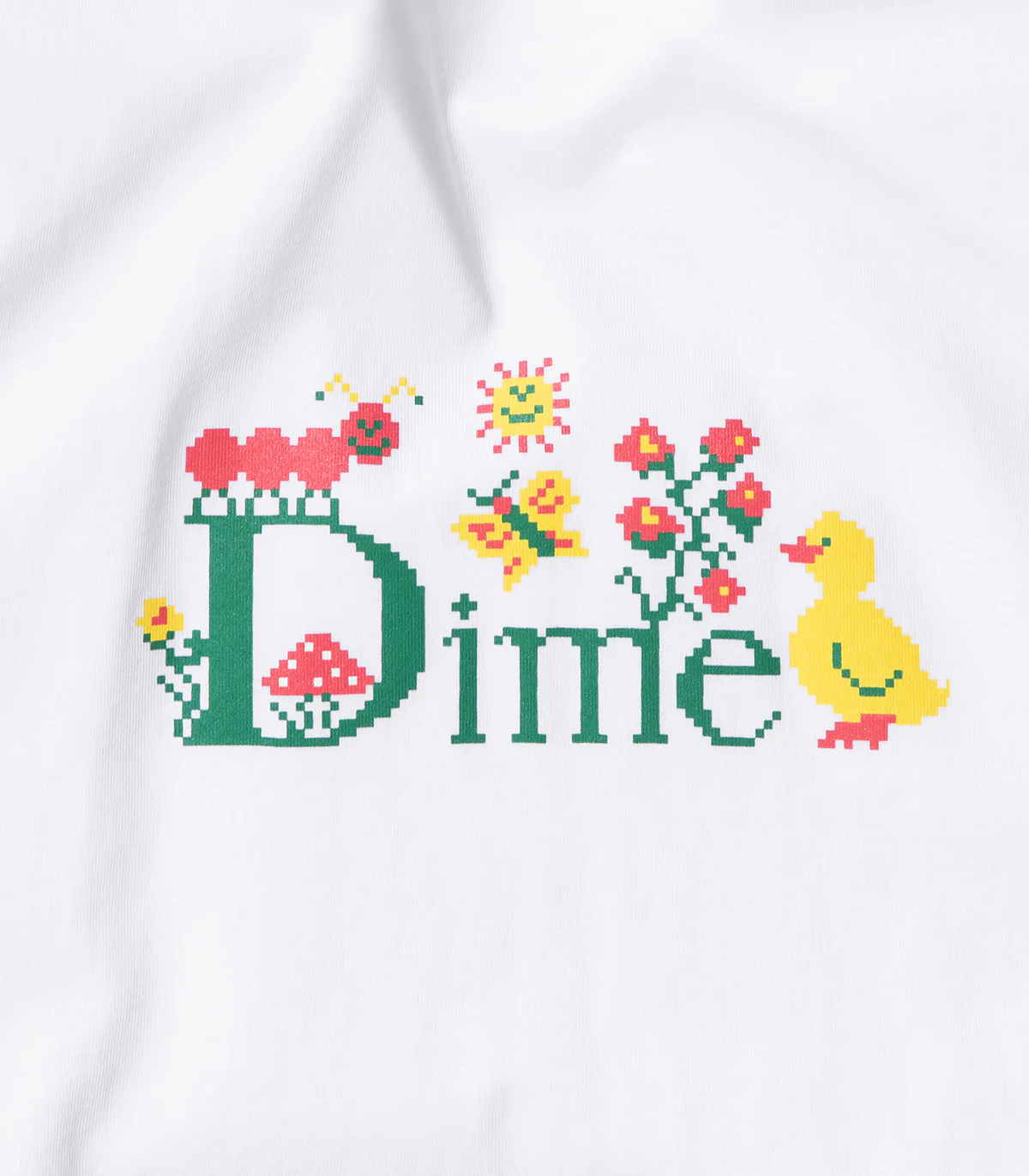 Dime Classic Cross Stitch T-Shirt - Image 2
