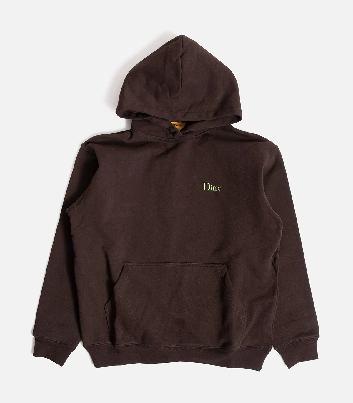 Dime Classic Small Logo Hooded Sweatshirt