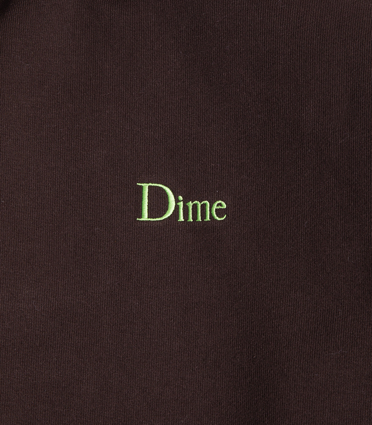 Dime Classic Small Logo Hooded Sweatshirt - Image 2