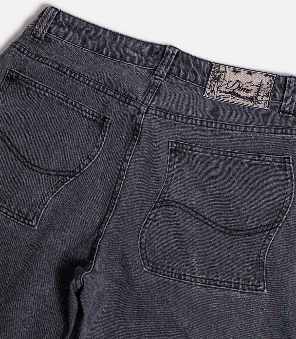 Dime Relaxed Denim Pants - Image 3