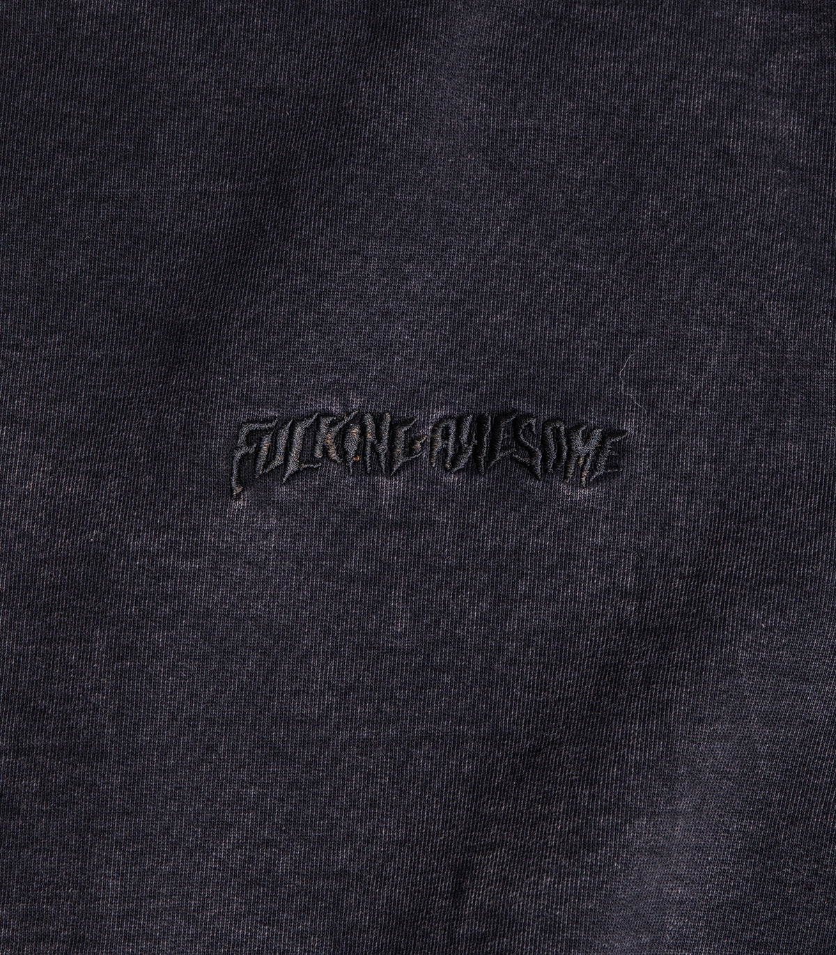 Fucking Awesome Little Stamp Snow Wash Crewneck Sweatshirt - Image 2