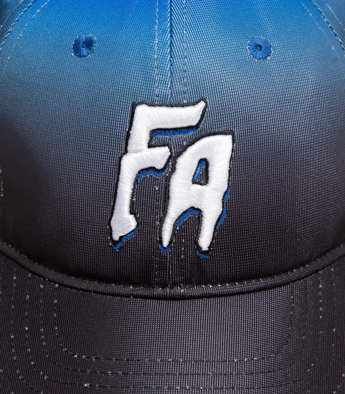 Fucking Awesome Seduction Of The World Gradient Snapback Hat - Image 2