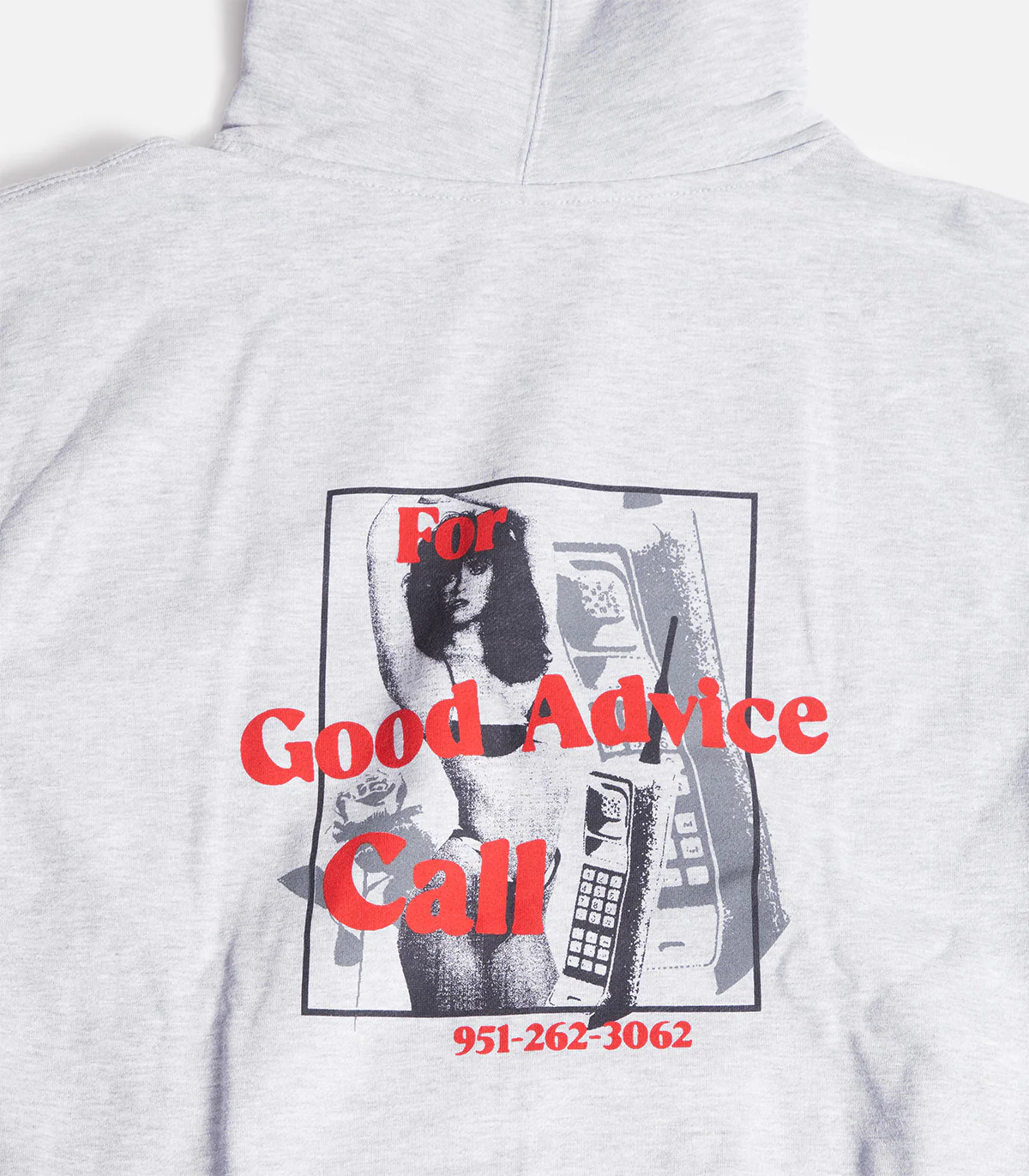 Good Advice Chat Line Hooded Sweatshirt - Image 3