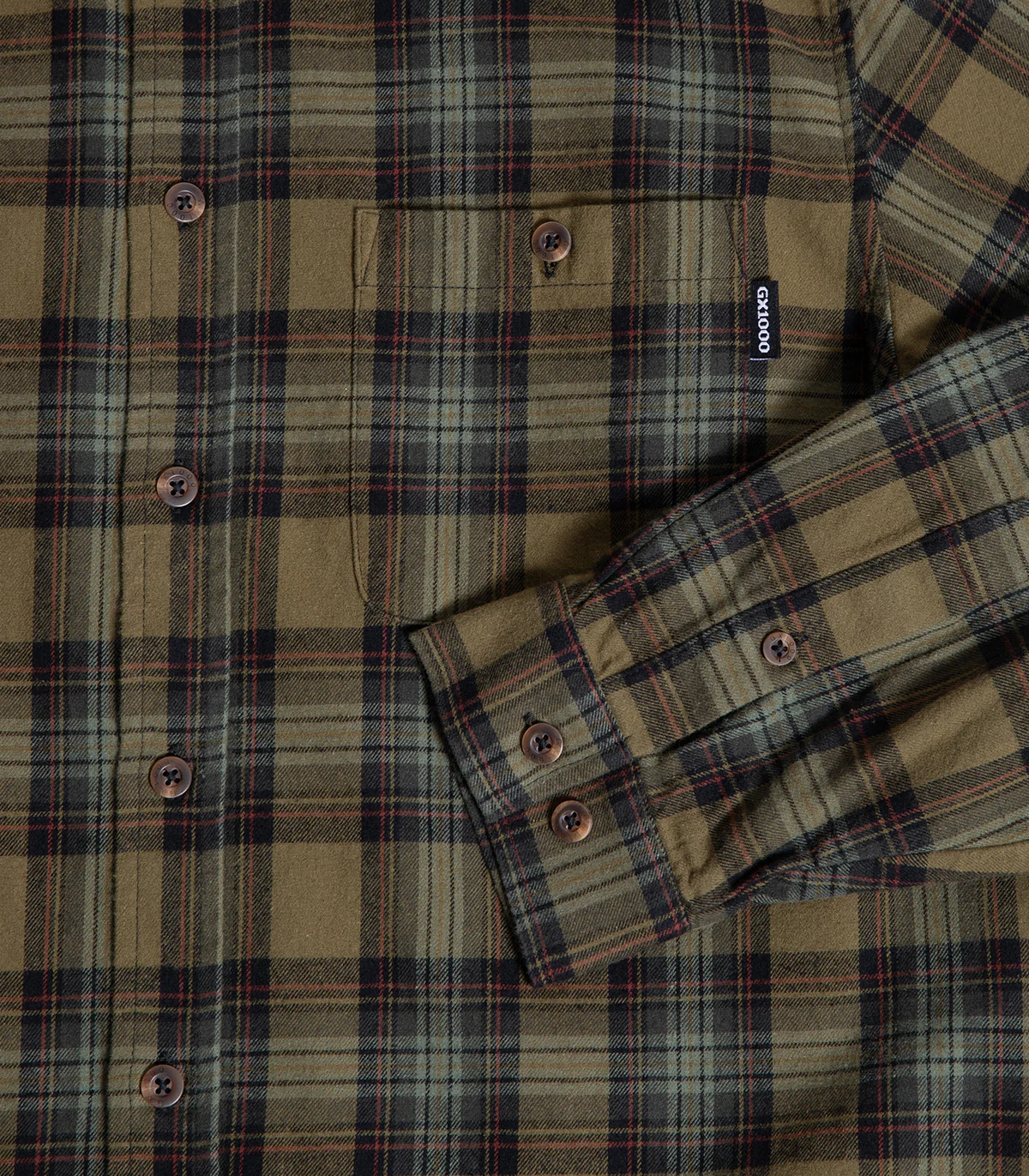GX1000 Long Sleeve Button Down Flannel - Image 3