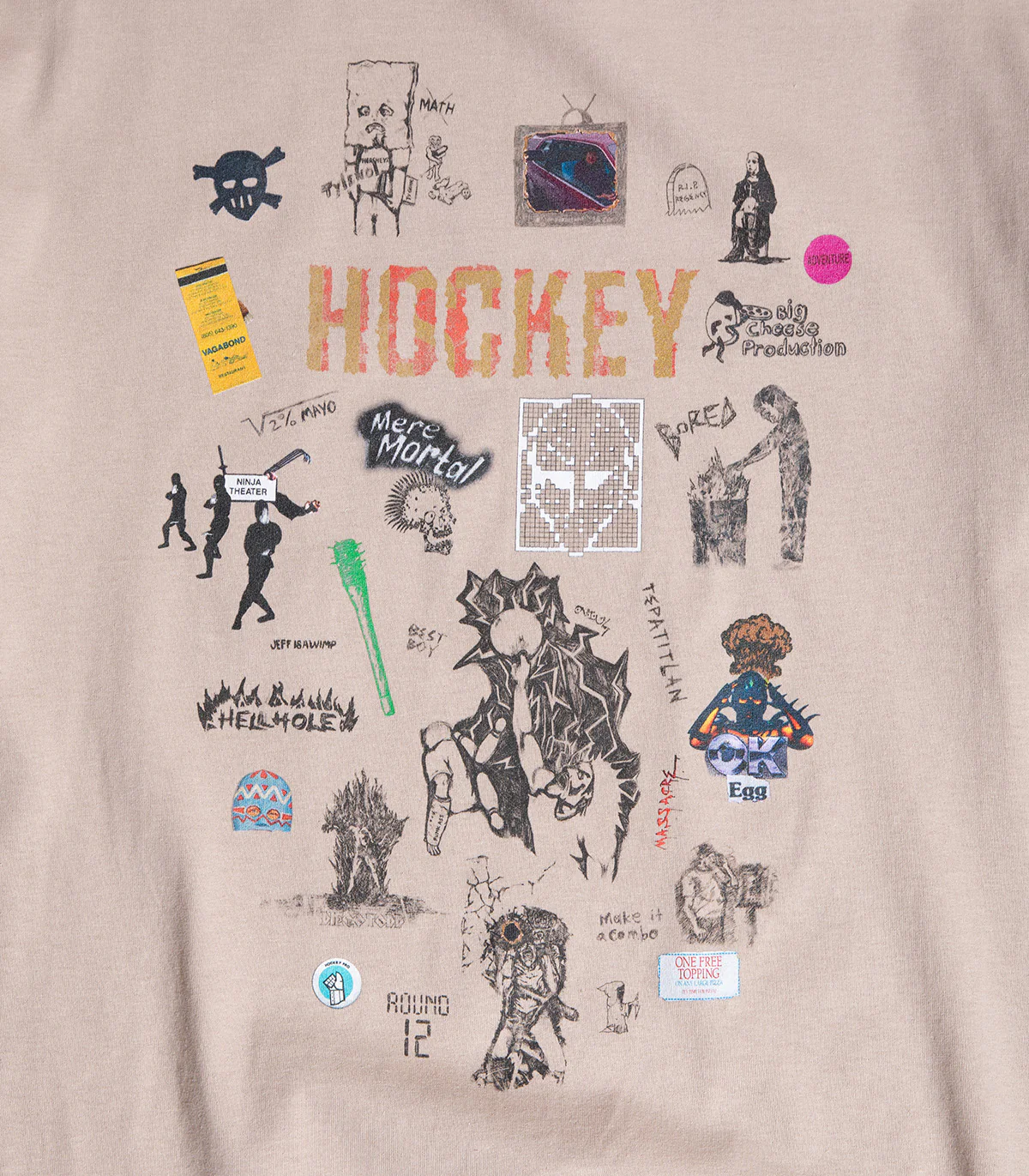 Hockey Paper Cover T-Shirt - Image 2