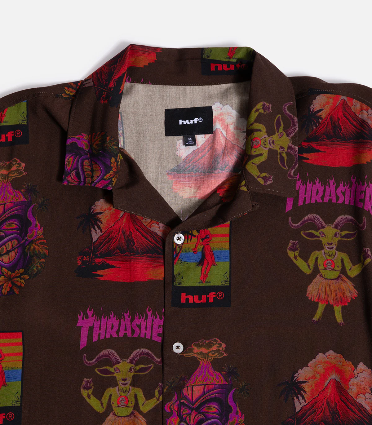Huf X Thrasher Hawaiian Shirt - Image 2