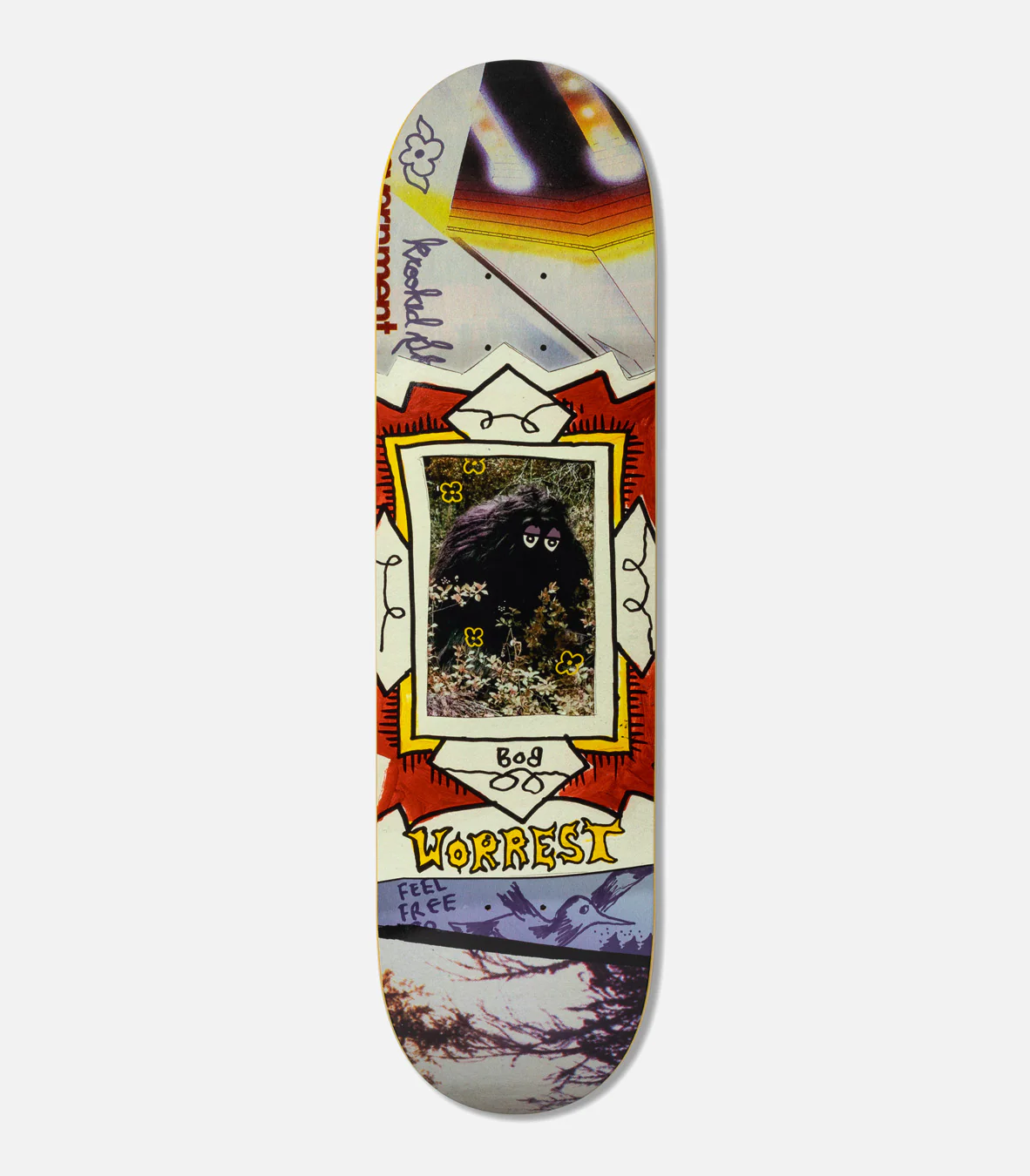 Krooked Bobby Worrest Big Foot Slick Deck