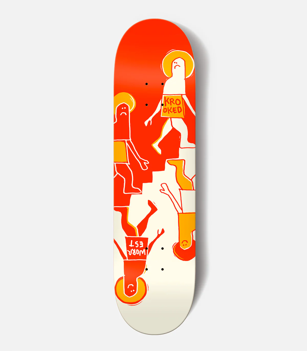 Krooked Bobby Worrest Updown Slick Twin Tail Deck