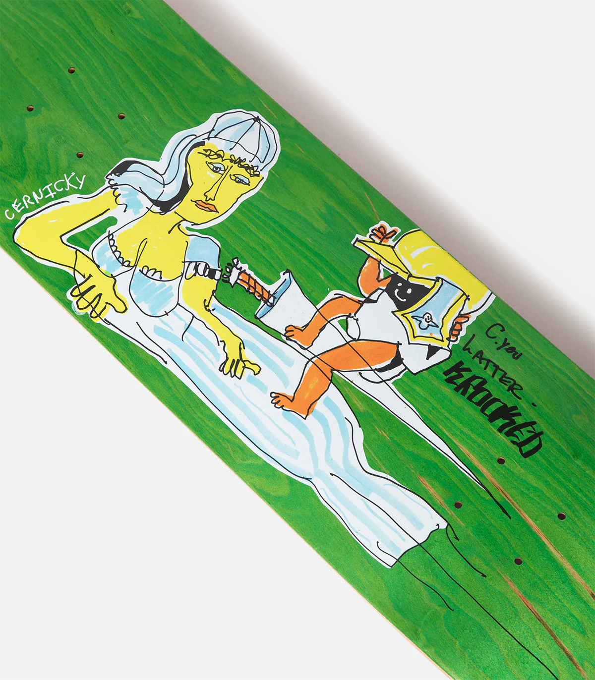 Krooked Eddie Cernicky Latter Deck - Image 2