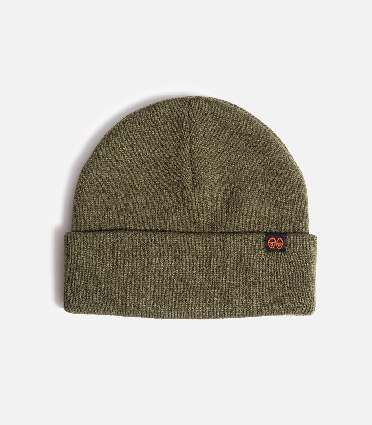 Krooked Eyes Clip Cuff Beanie