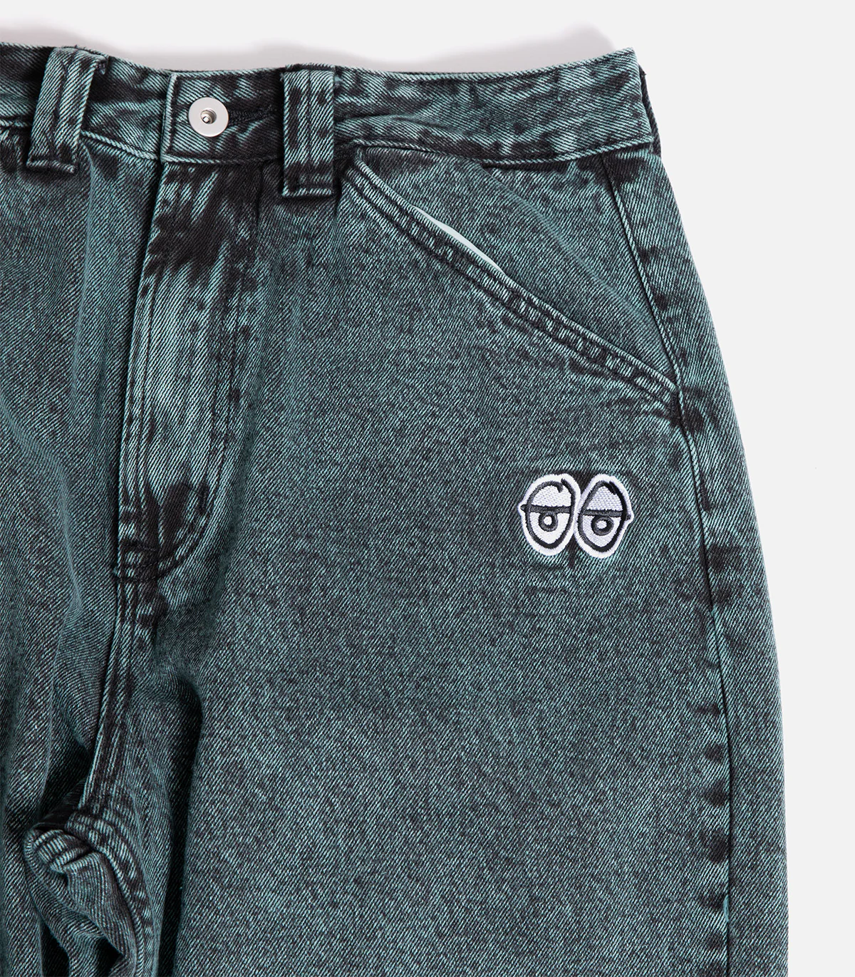 Krooked Eyes Denim Twill Pants - Image 2