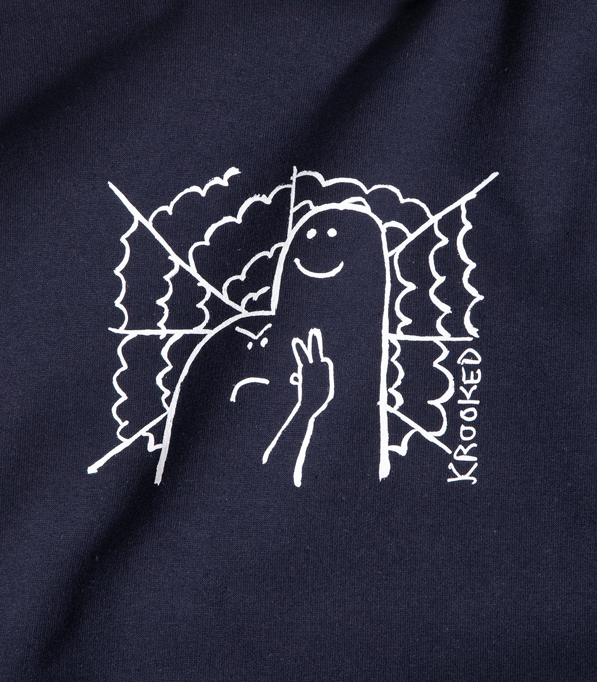 Krooked Greetings Crewneck Sweatshirt - Image 2