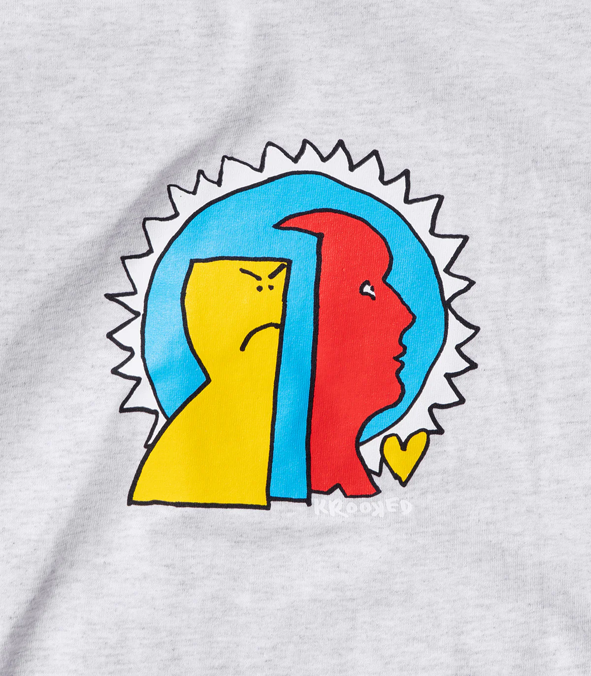 Krooked Mad Back Fill T-Shirt - Image 2