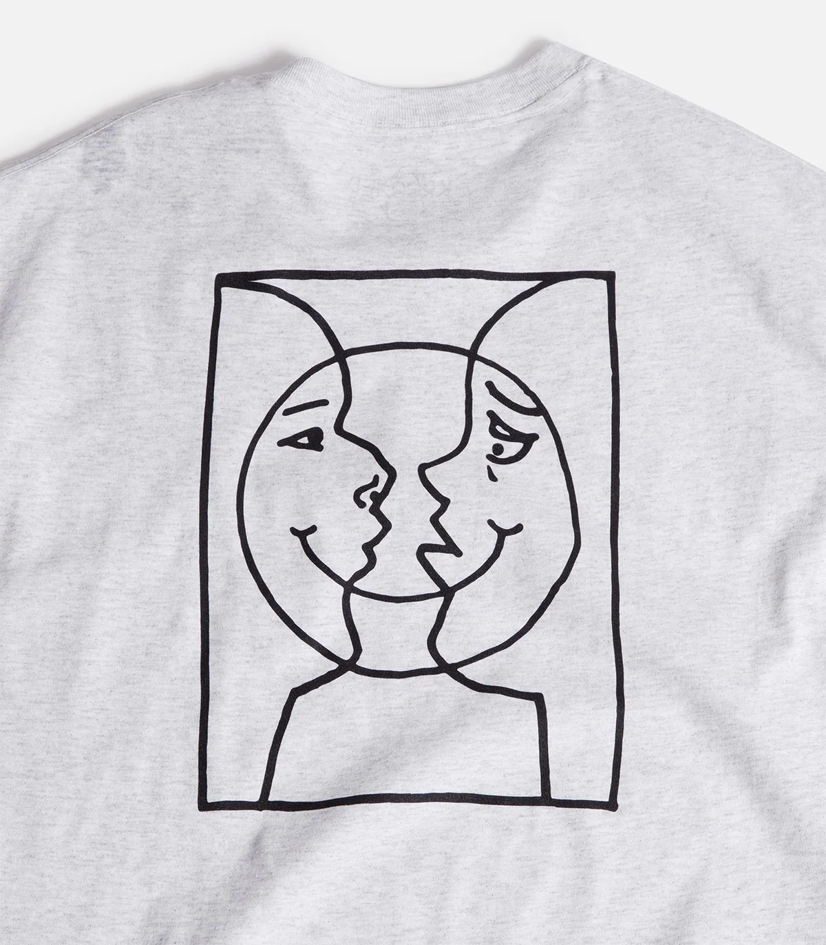 Krooked Moonsmile Raw T-Shirt - Image 3