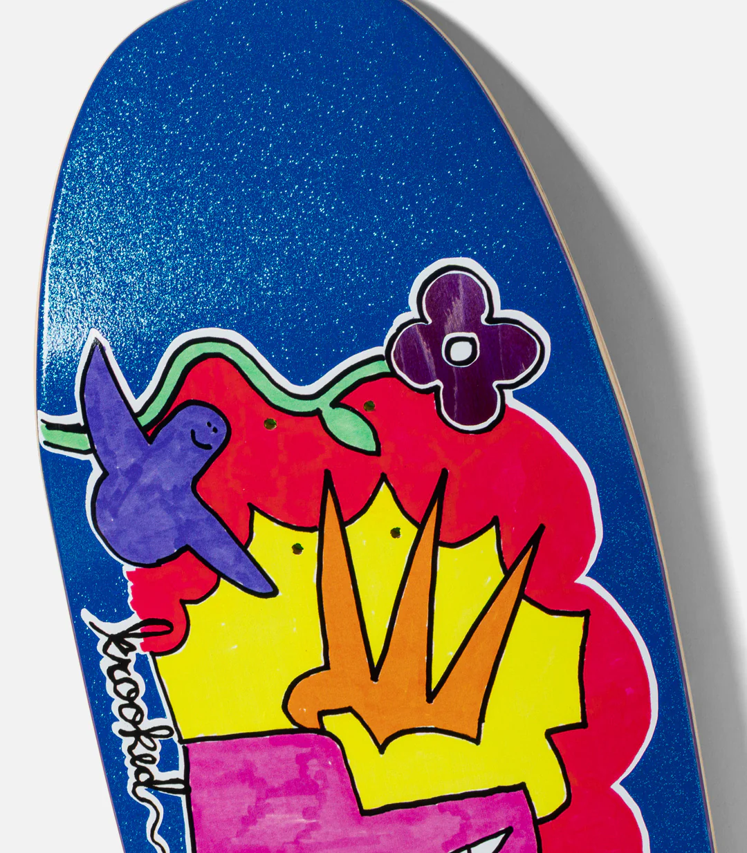 Krooked Ronnie Sandoval Peace Sign Deck - Image 2
