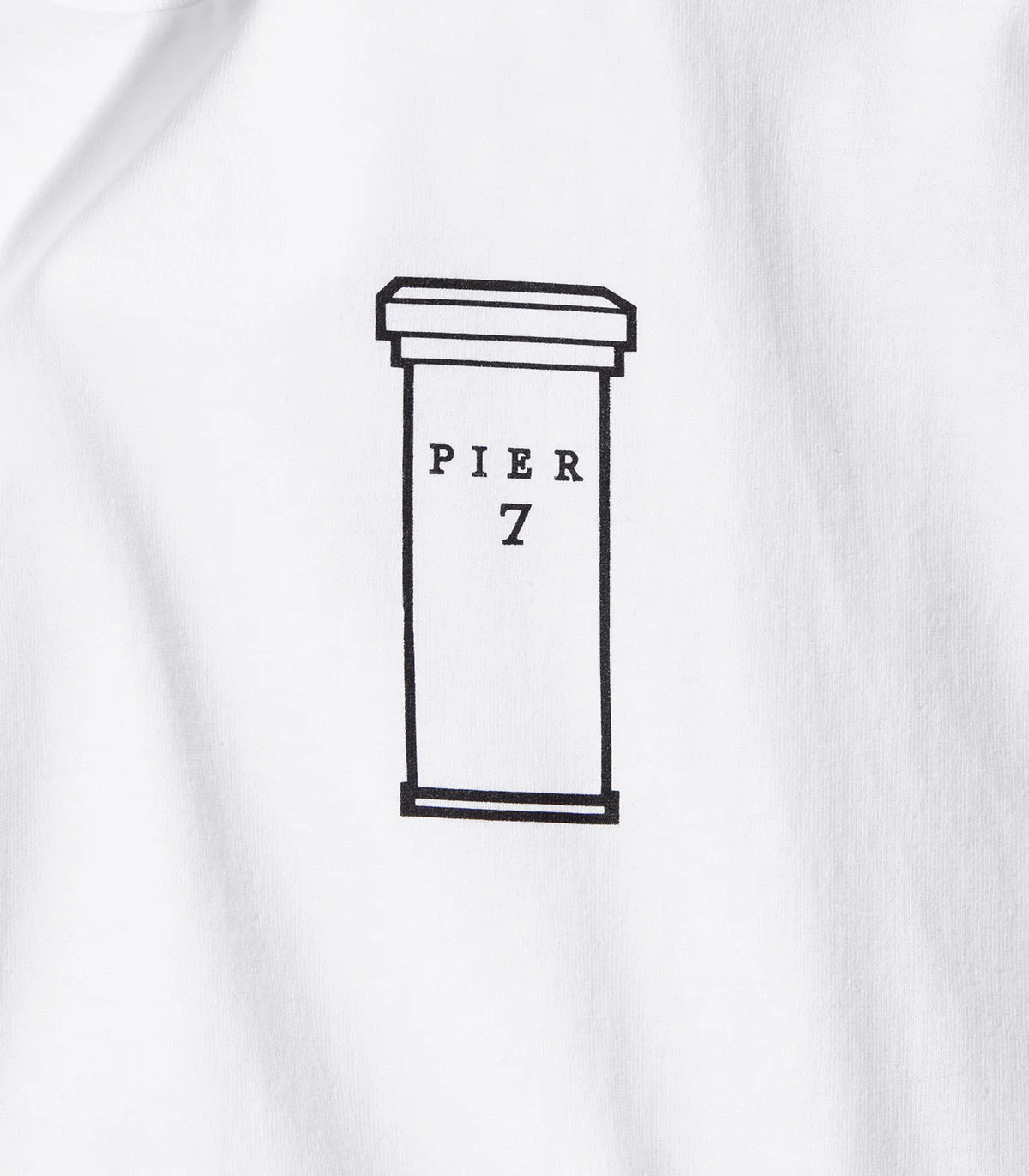 Pier 7 SF Block Logo T-Shirt - Image 2