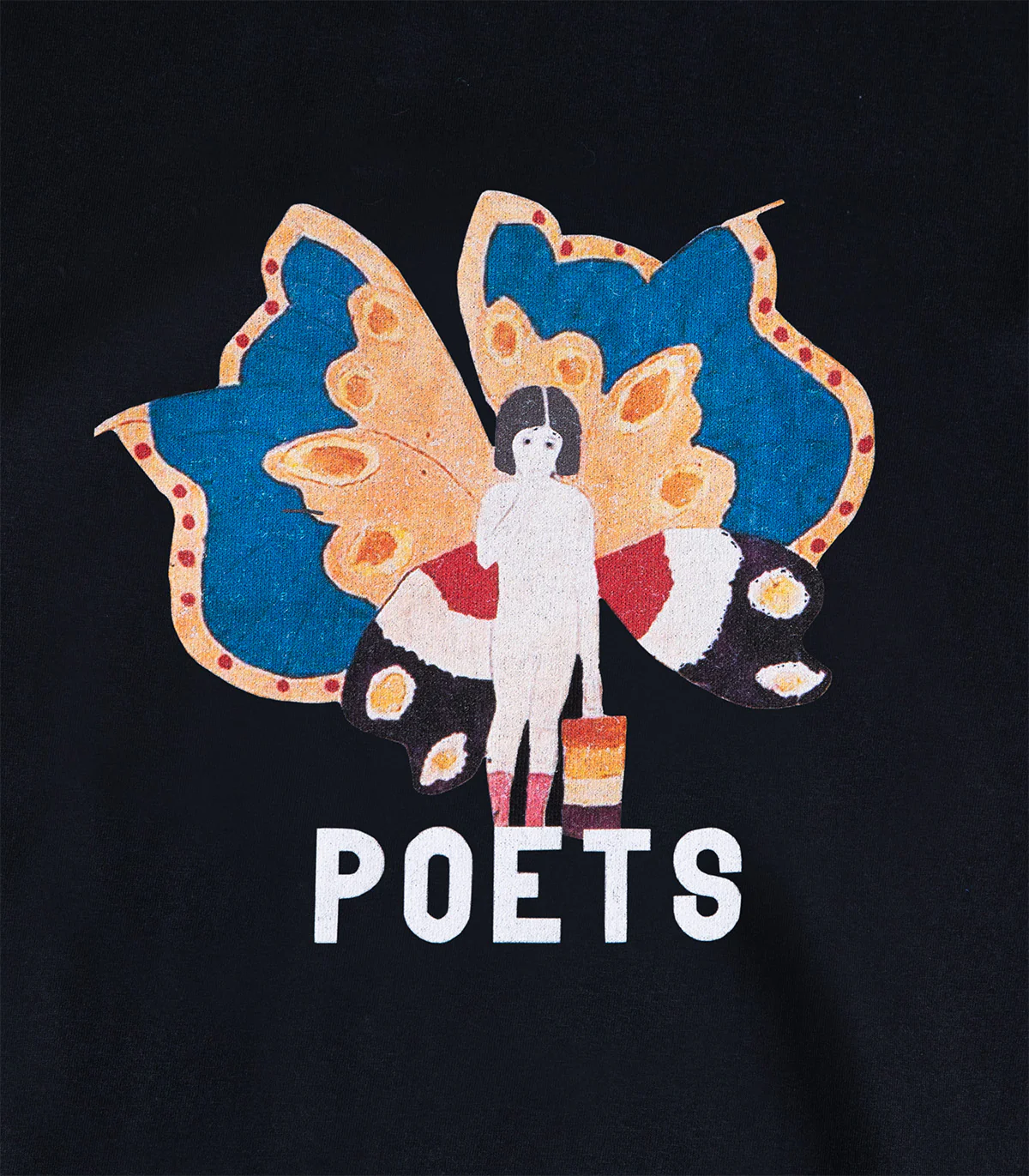 Poets Butterfly Girl T-Shirt - Image 2