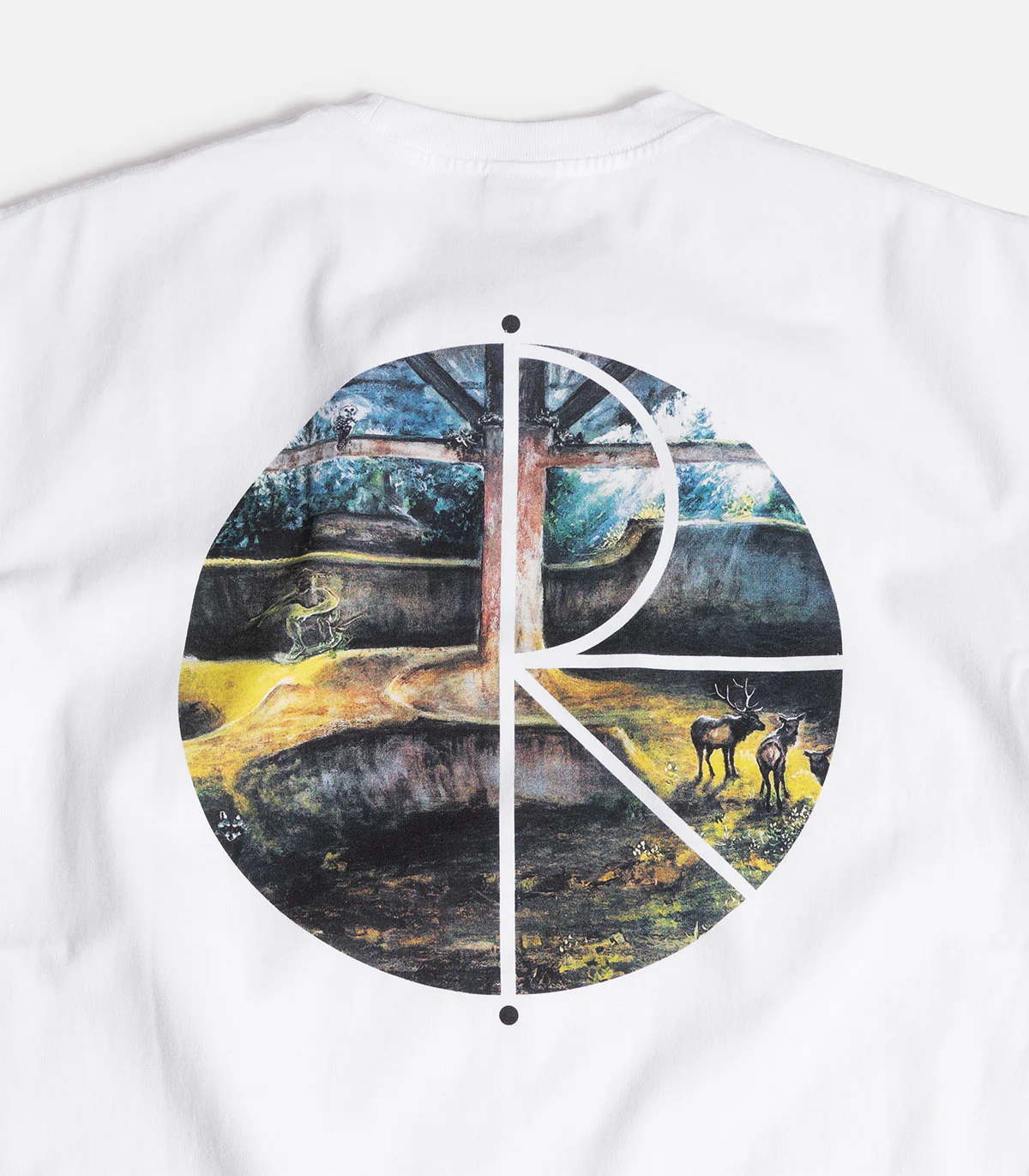 Polar Fill Logo Burnside 2084 T-Shirt - Image 3