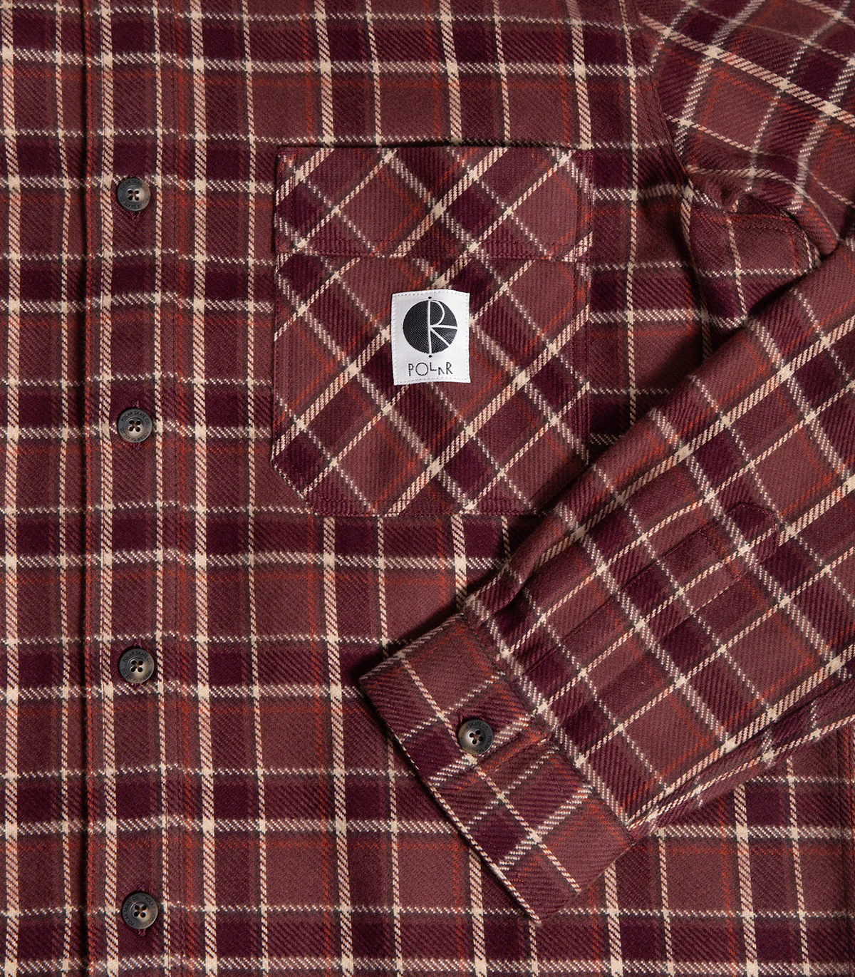 Polar Mike Long Sleeve Flannel Shirt - Image 3