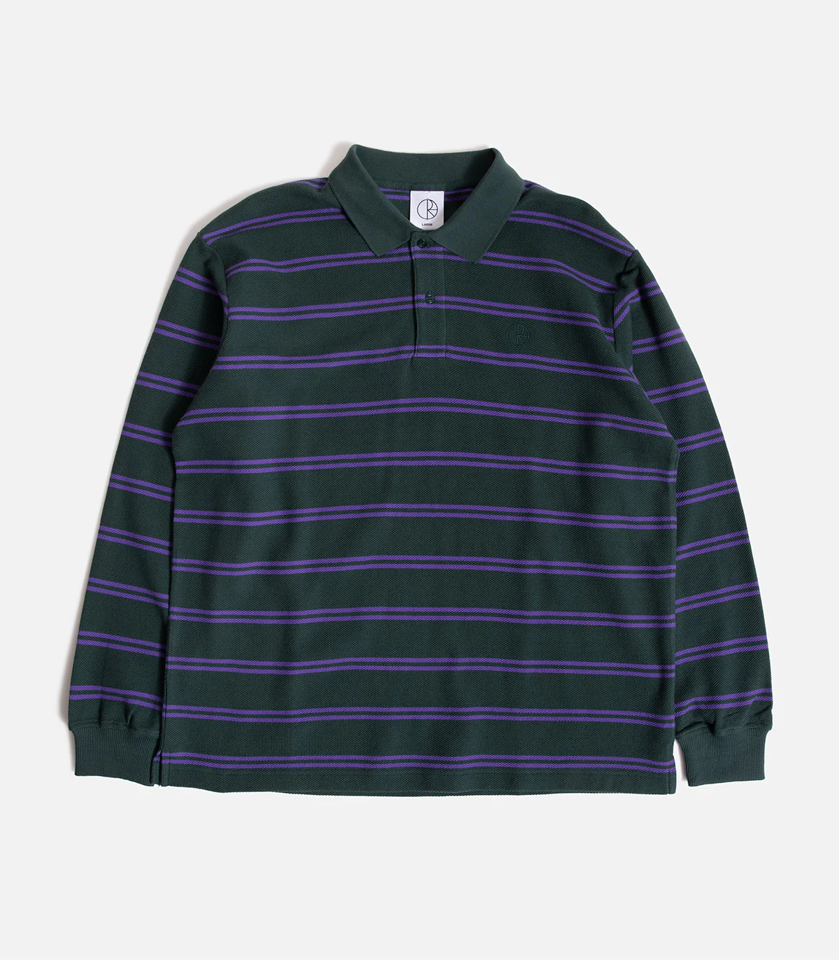 Polar Polo Long Sleeve Striped Shirt