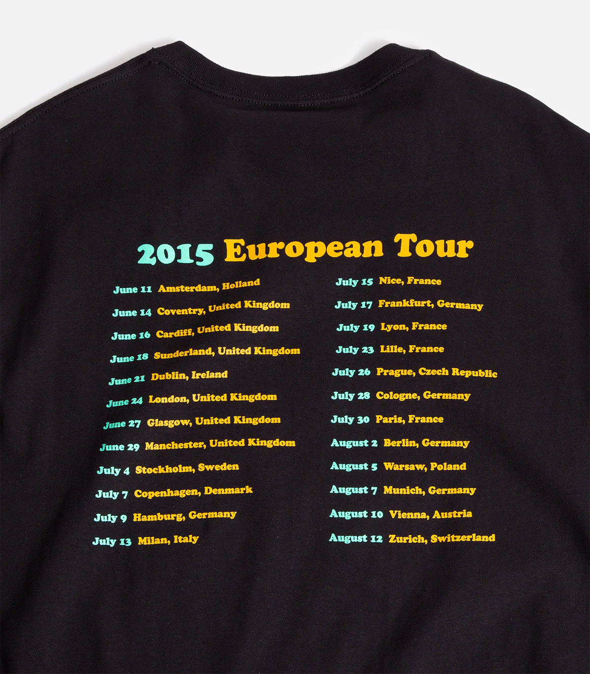 Quartersnacks Euro Tour T-Shirt - Image 3