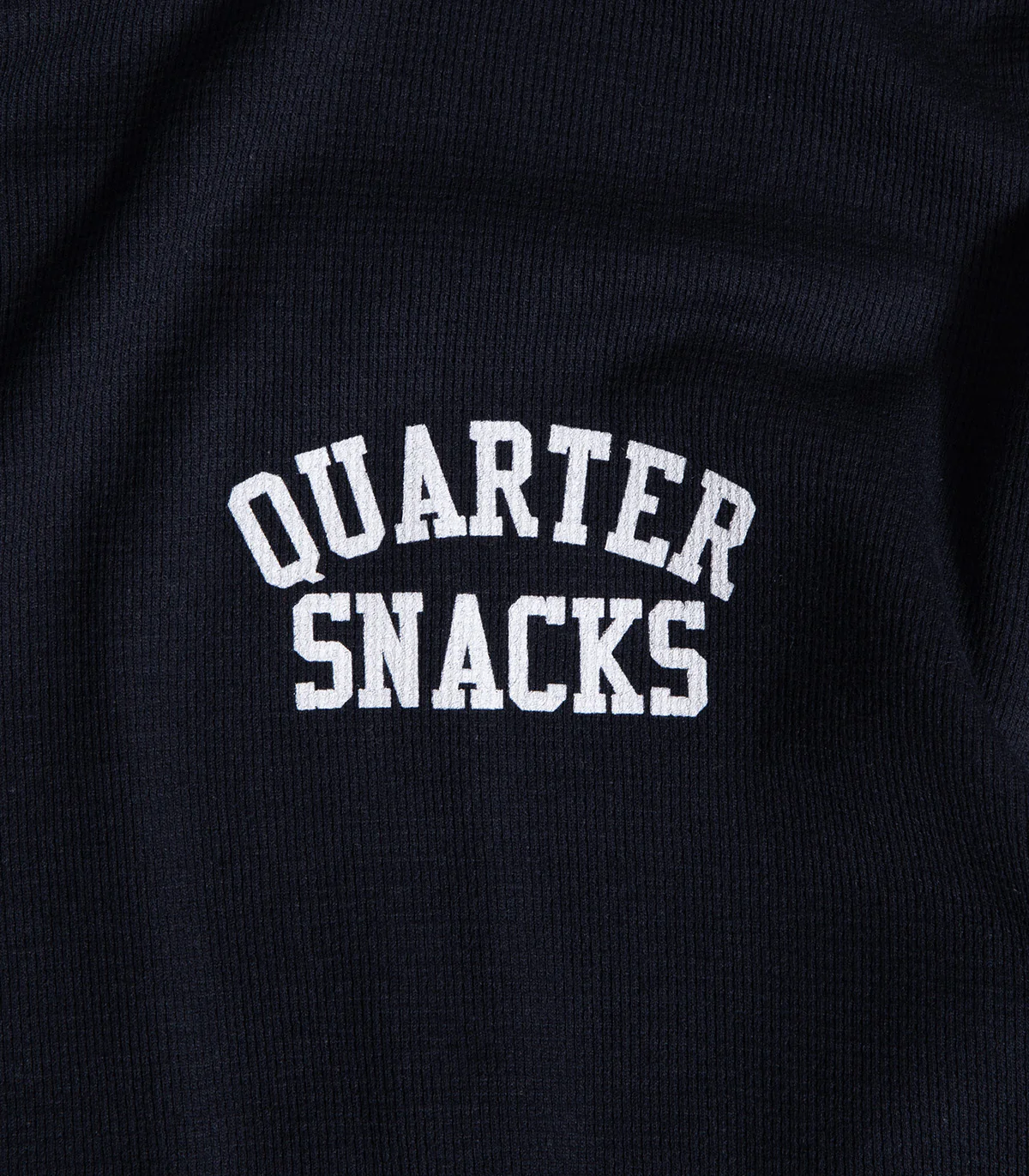 Quartersnacks Printed Thermal Long Sleeve T-Shirt - Image 2