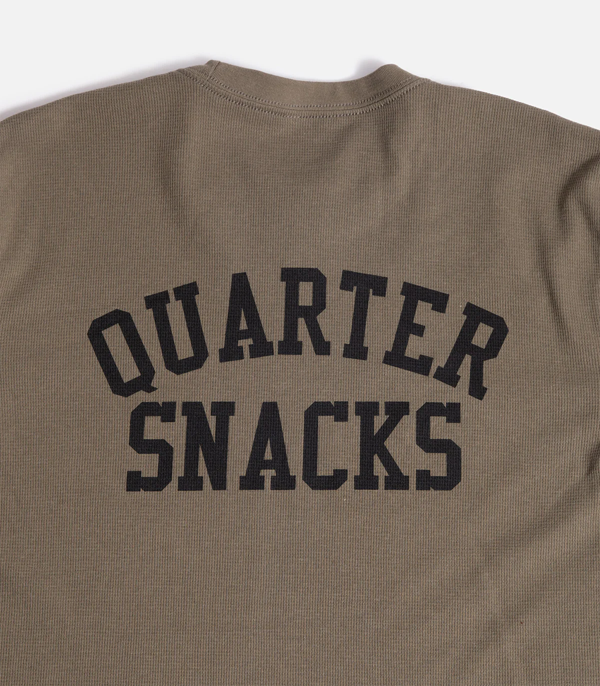 Quartersnacks Printed Thermal Long Sleeve T-Shirt - Image 3