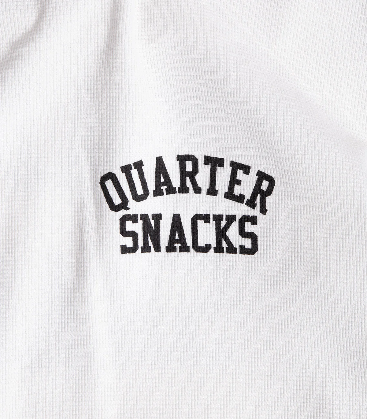 Quartersnacks Printed Thermal Long Sleeve T-Shirt - Image 2
