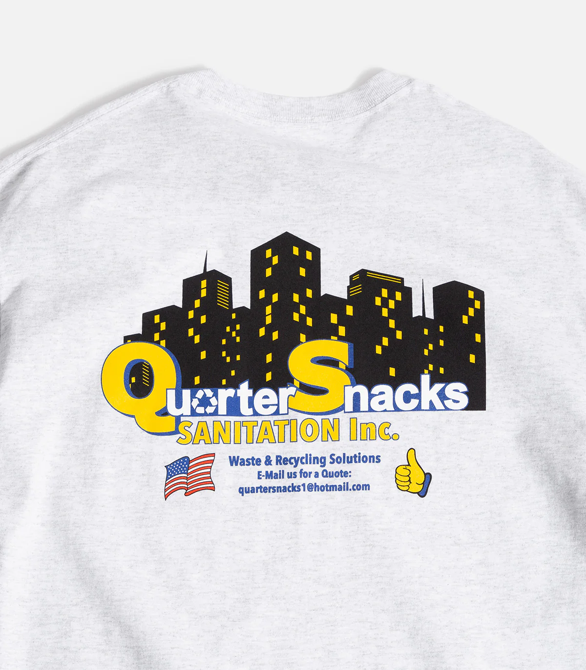 Quartersnacks Sanitation T-Shirt - Image 3