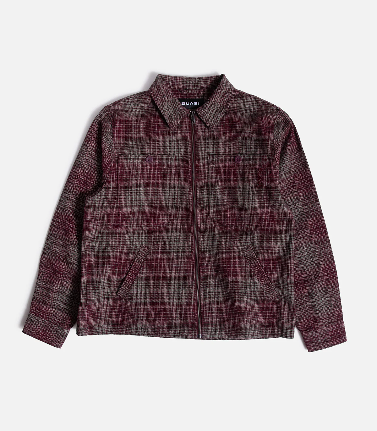 Quasi Grain Shirt Jacket