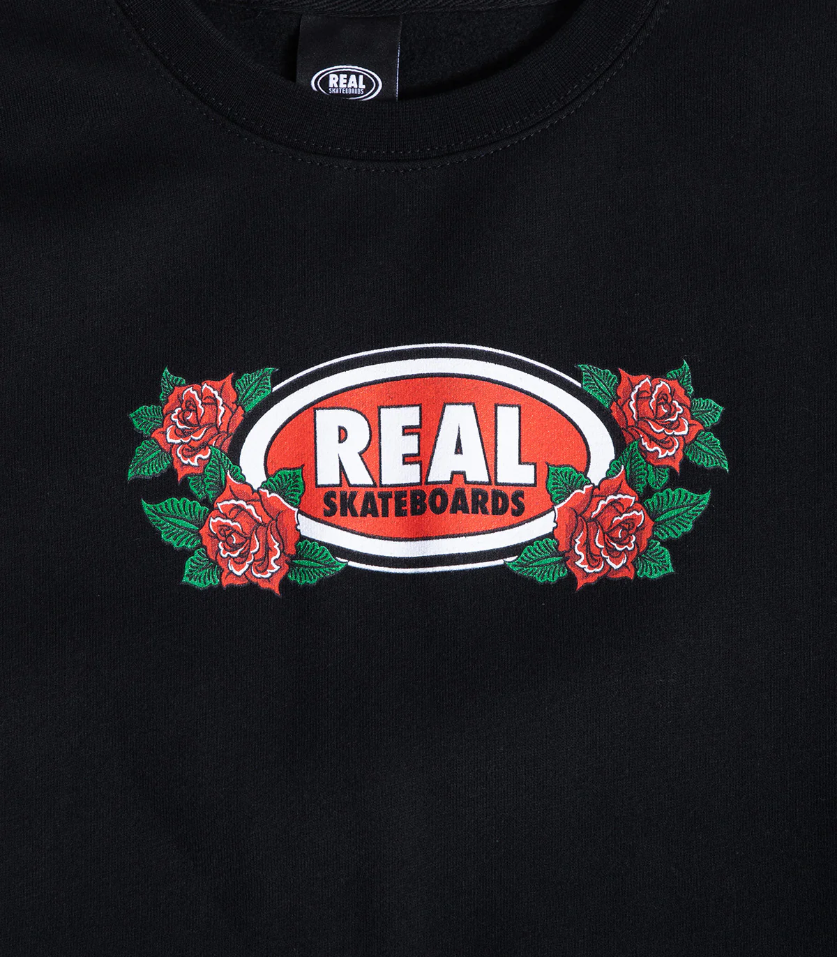 Real Rose Oval Crewneck Sweatshirt - Image 2