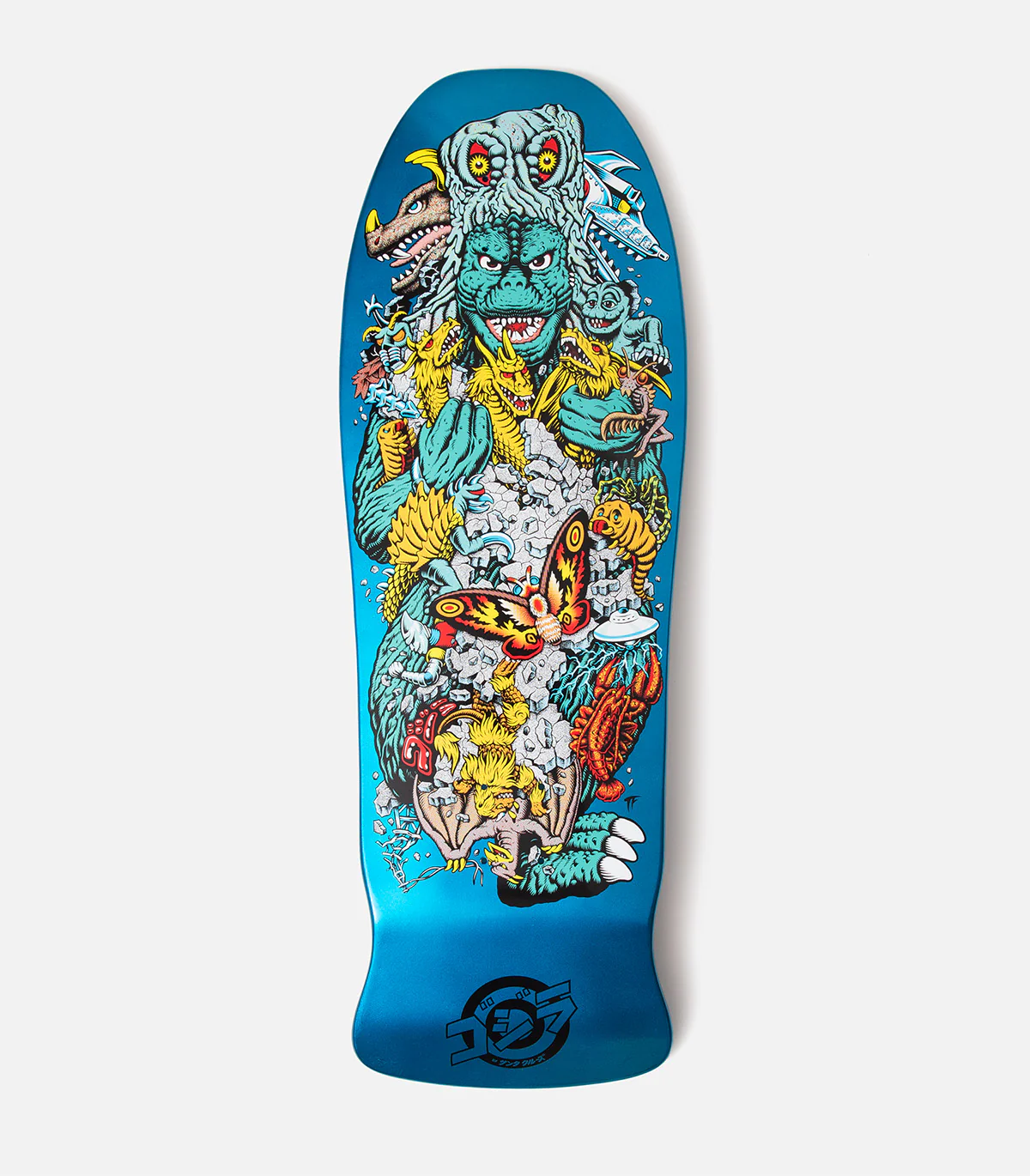 Santa Cruz X Godzilla Kaiju Roskopp Deck