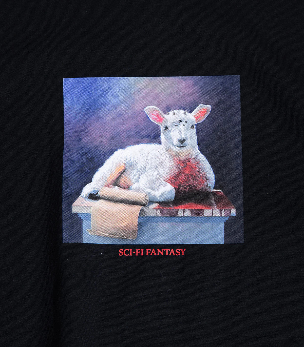 Sci-Fi Fantasy Lamb T-Shirt - Image 2