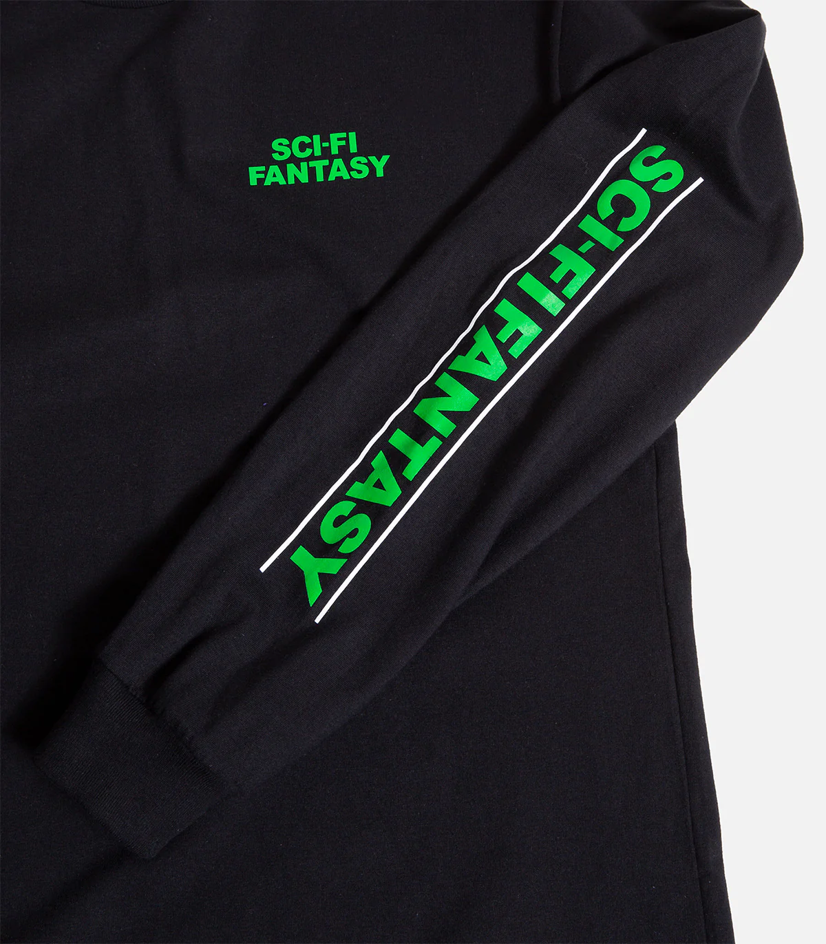 Sci-Fi Fantasy Logo Long Sleeve T-Shirt - Image 2