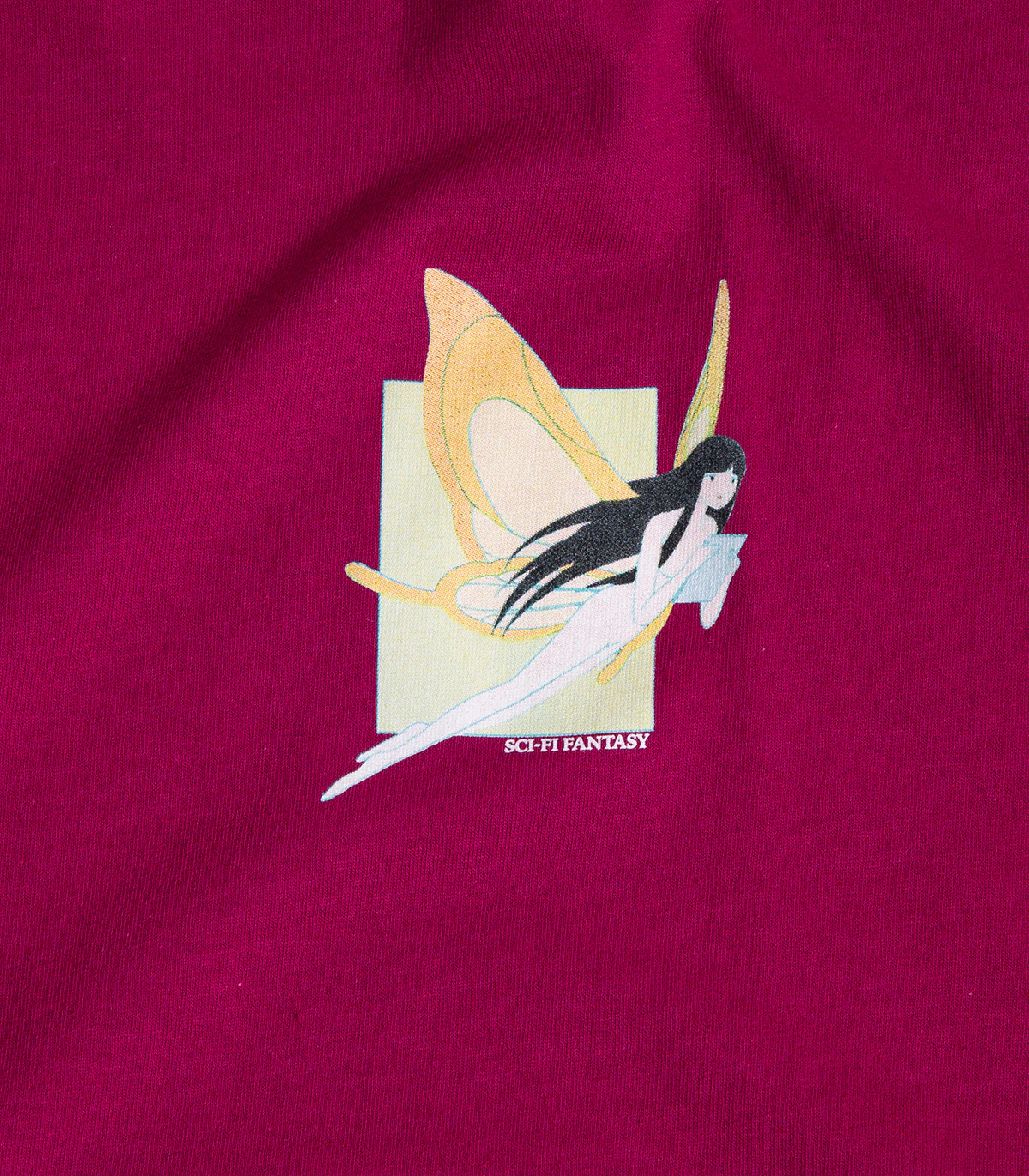 Sci-Fi Fantasy Moth Girl T-Shirt - Image 2