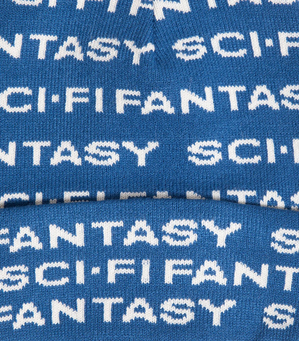 Sci-Fi Fantasy Repeat Logo Beanie - Image 2